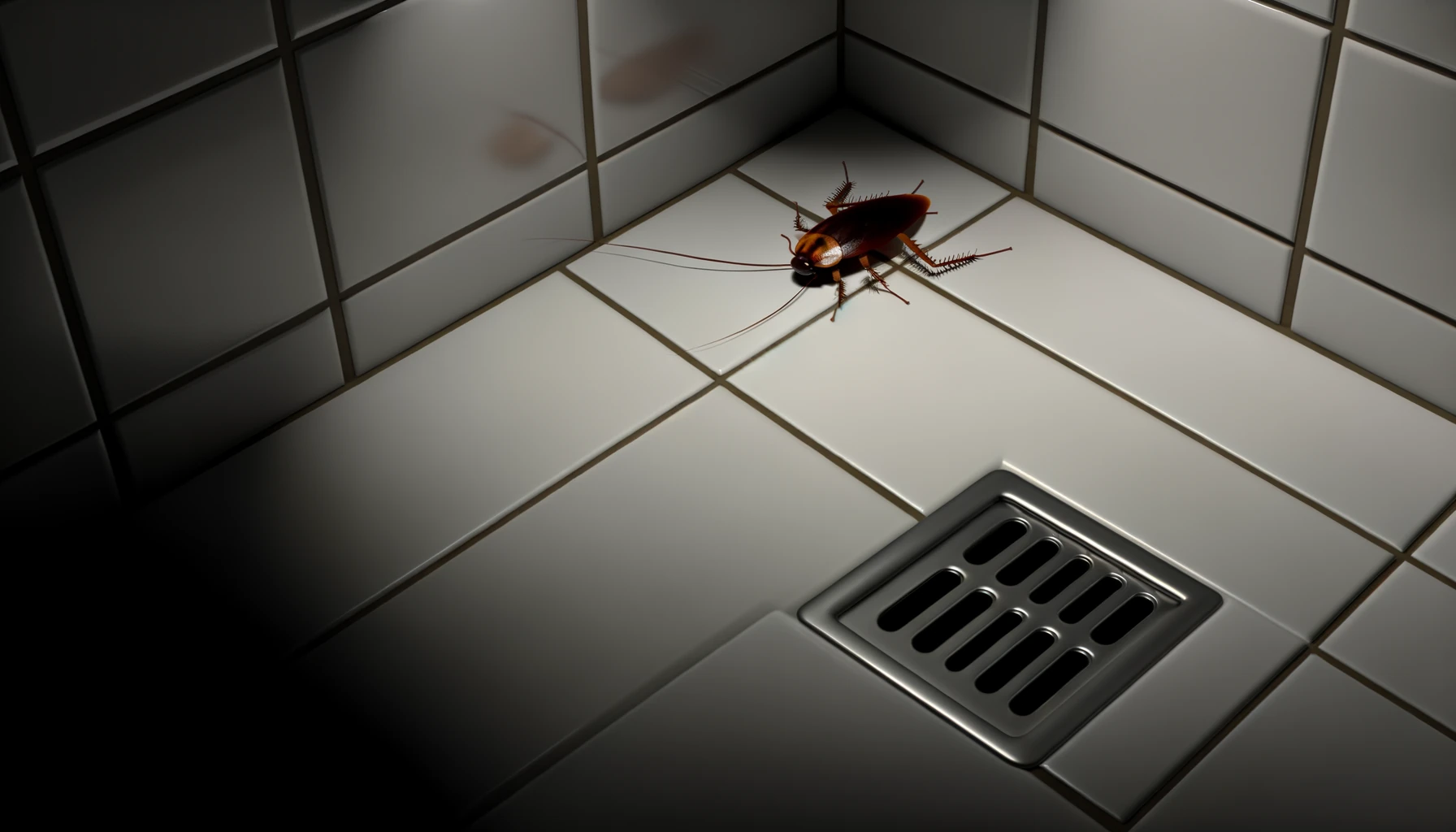 Un cafard visible en journée peut indiquer une infestation importante