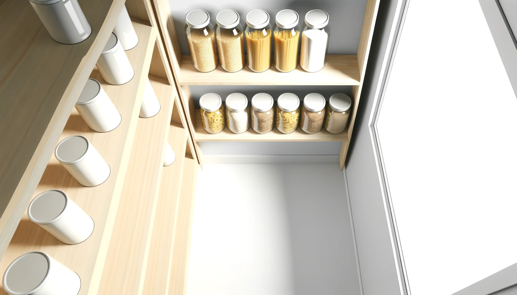 Le stockage hermétique des denrées est la première mesure de prévention contre les nuisibles alimentaires