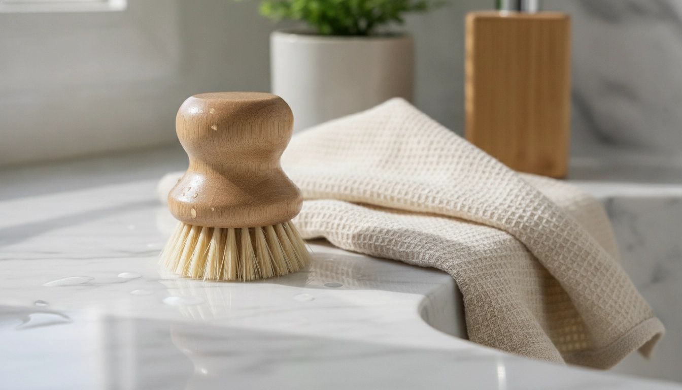 Accessoires durables pour un nettoyage écologique efficace.