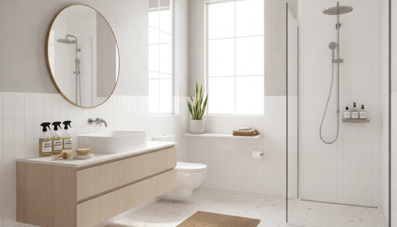 Produits ménagers naturels pour une maison saine.