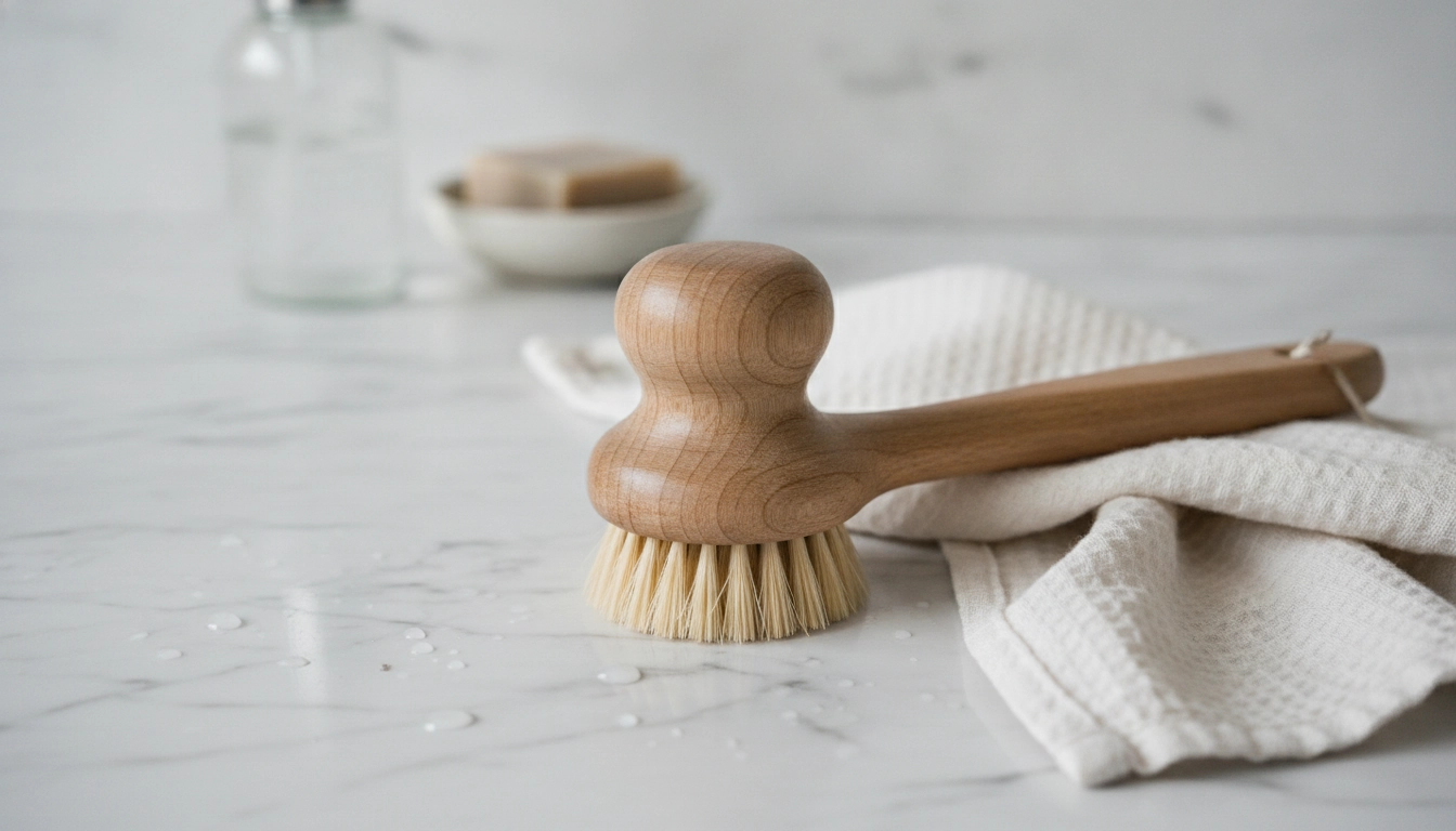 Accessoires en bois pour le nettoyage écologique