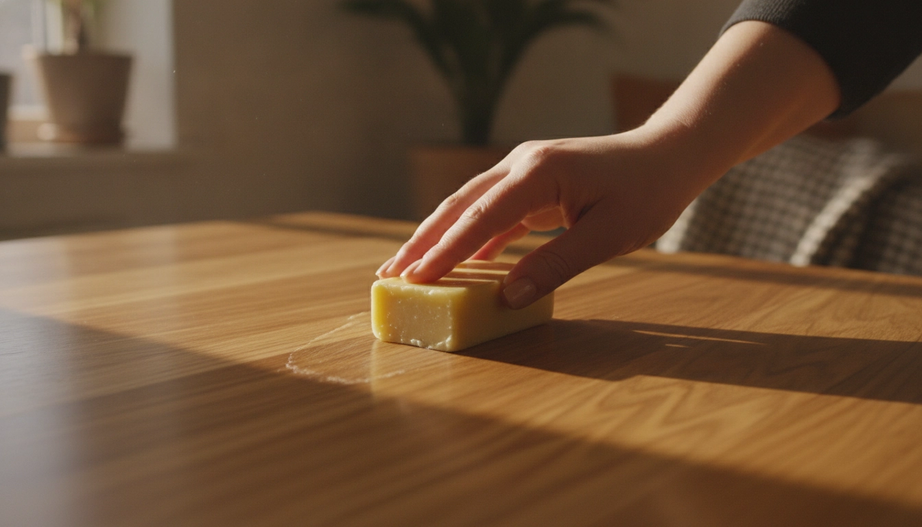 Conseils pour entretenir différents types bois meubles avec de la cire naturelle.