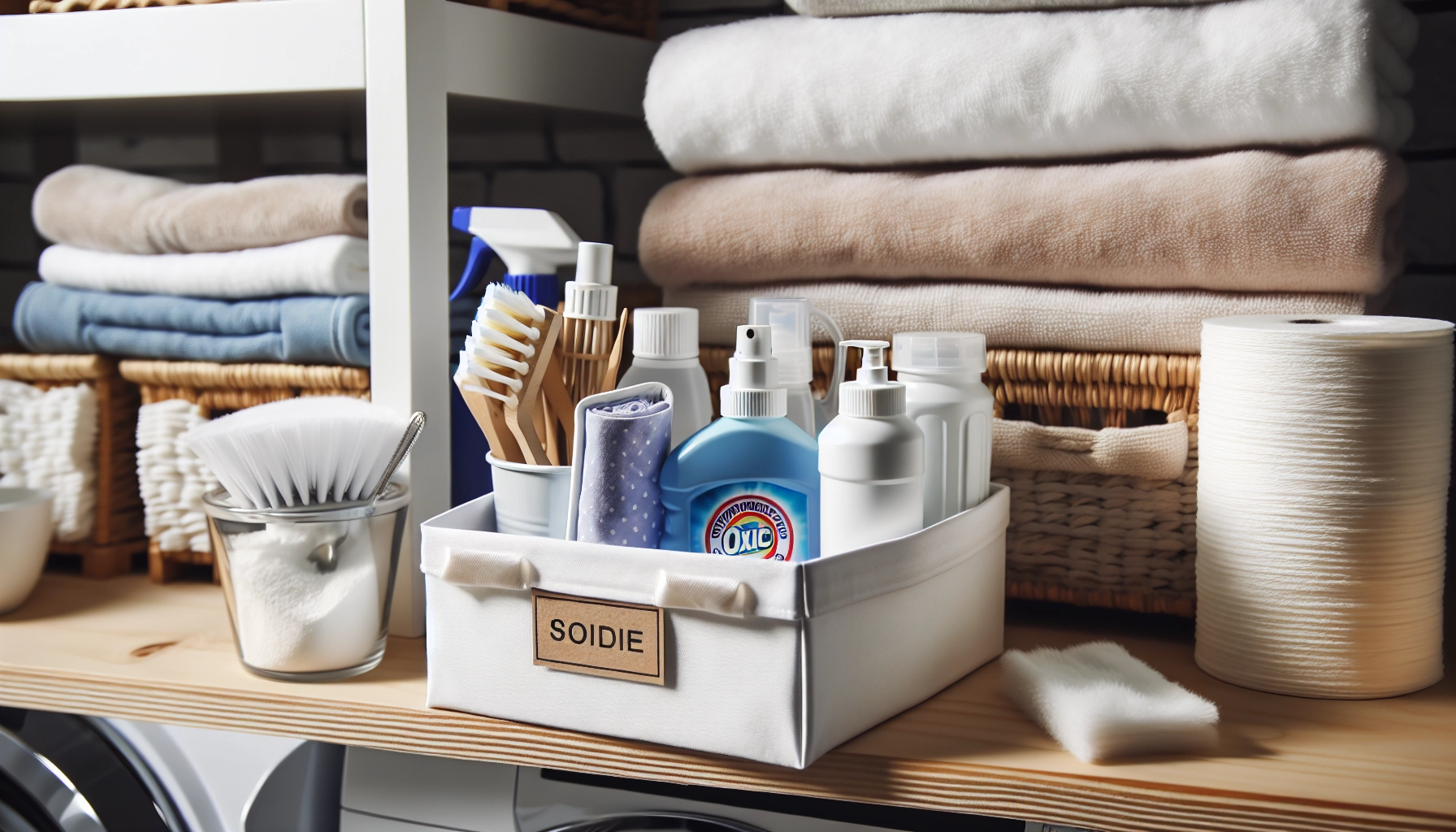 Kit de détachage maison complet avec produits essentiels pour traiter toutes les taches sur vêtements