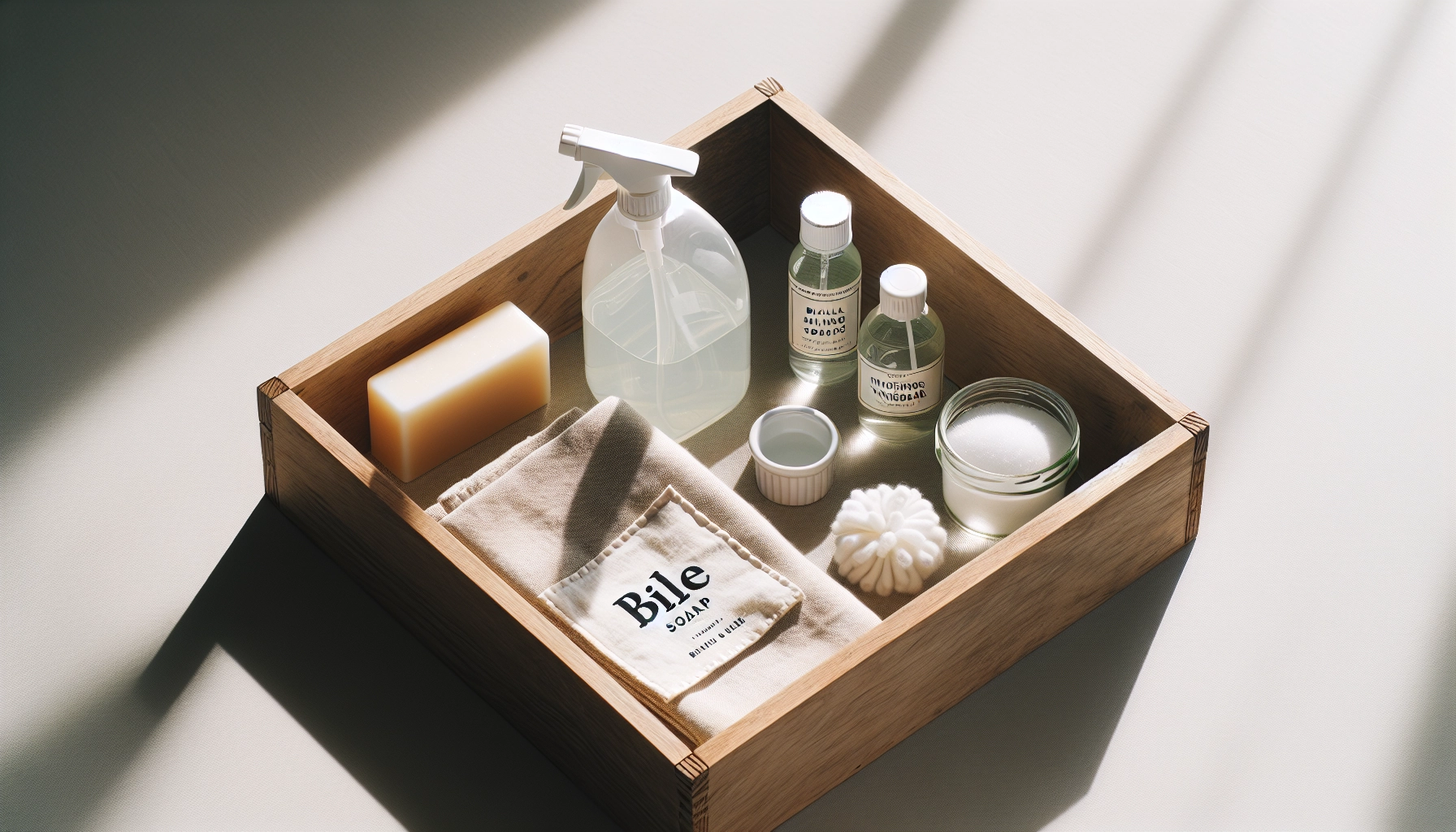 Trousse de détachage maison complète avec les produits essentiels pour éliminer efficacement toutes les taches sur vêtements