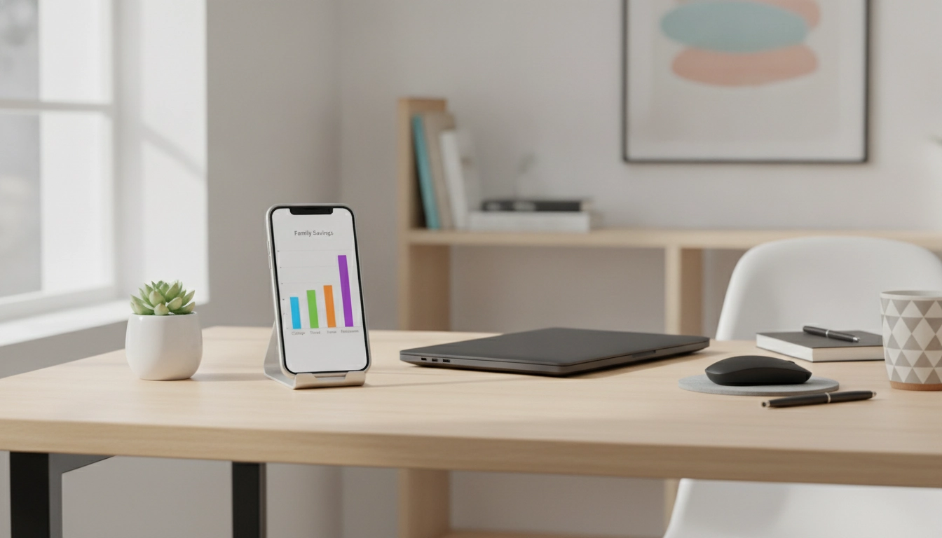 Utilisation des meilleures applications gestion budget familial sur smartphone