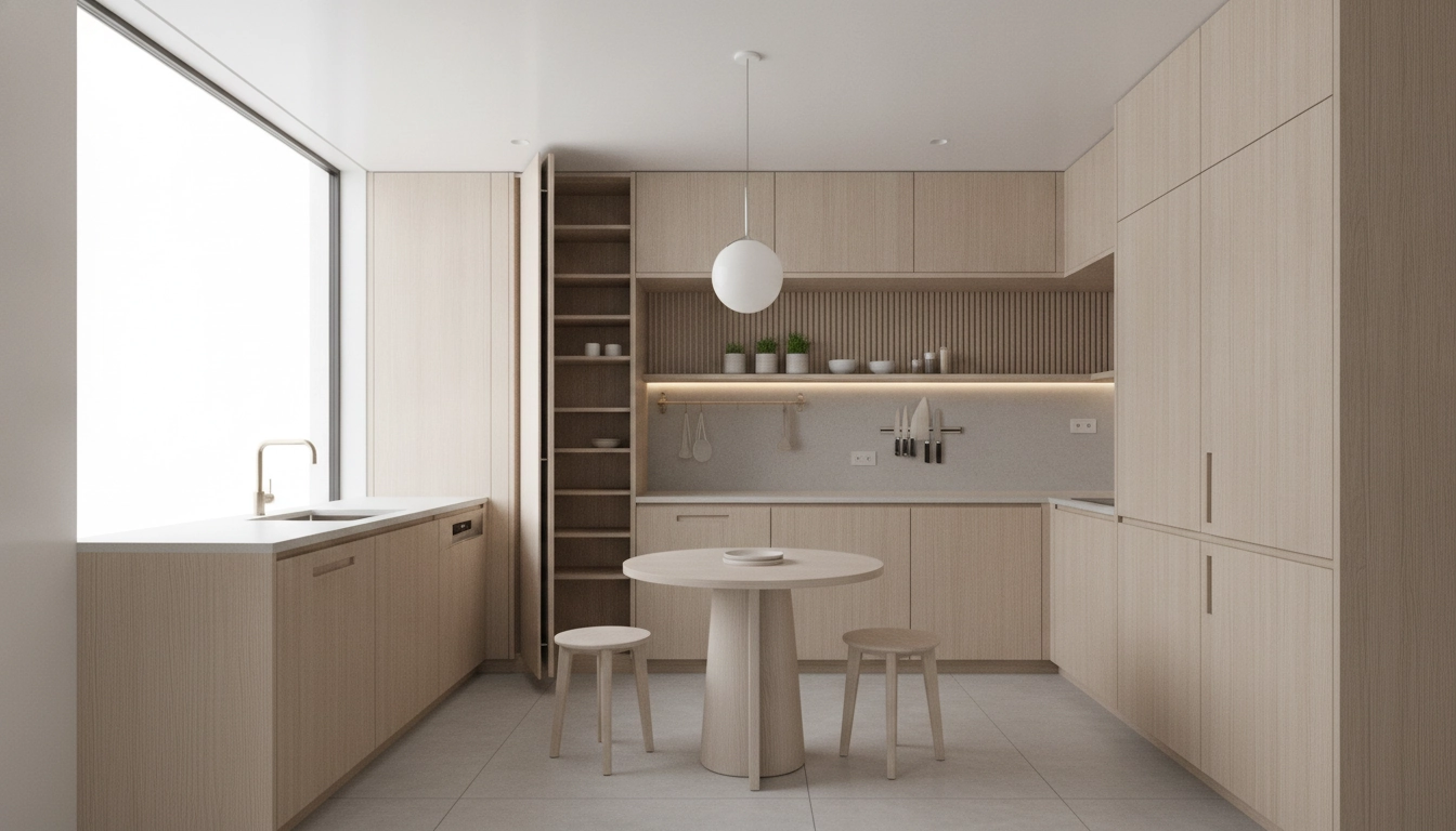 Astuces pour optimiser petit espace cuisine fonctionnelle avec style.