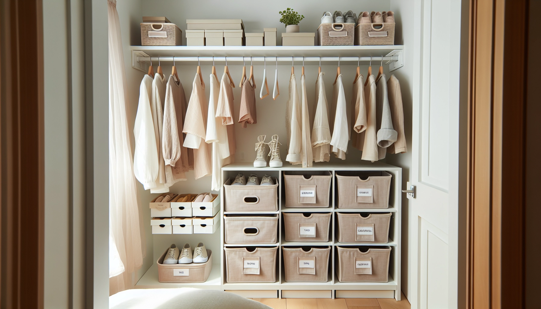 Astuces pour organiser son dressing avec un petit budget de façon économique et futée