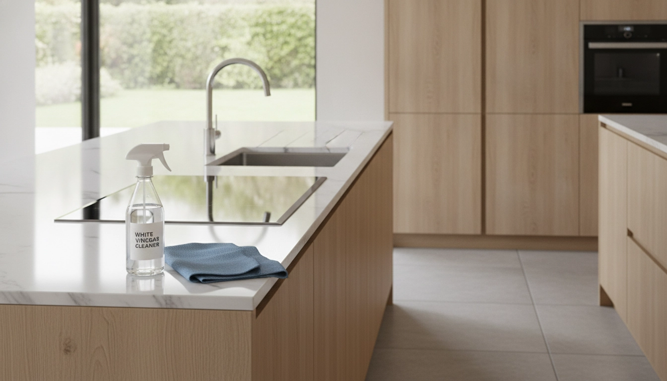 Pourquoi utiliser vinaigre blanc nettoyage maison pour une cuisine éclatante