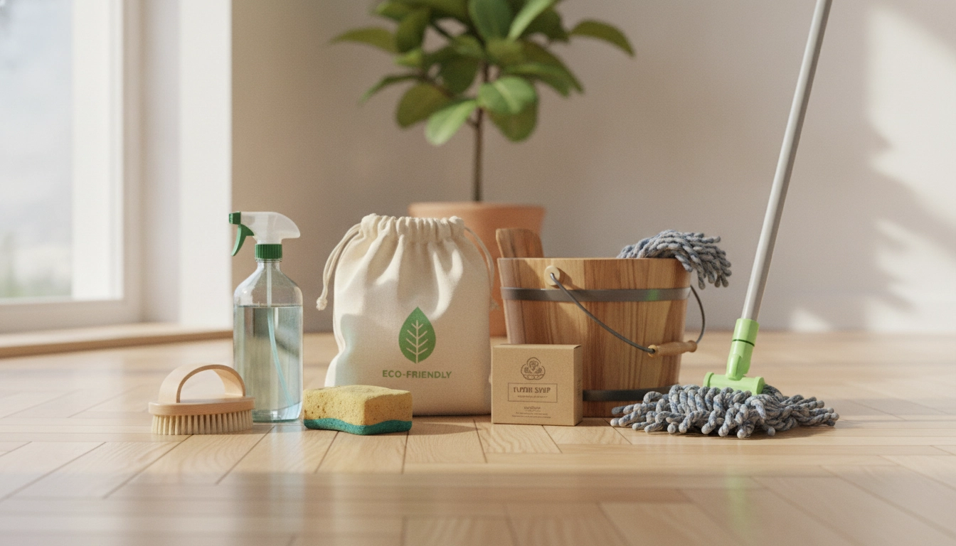 Un parquet en bois naturel entretenu avec des produits écologiques entretien sols parquets